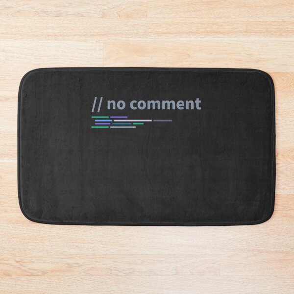 Item preview, Developer No Comment designed and sold by bliptee.