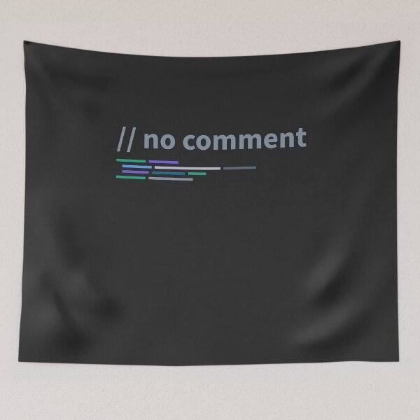 Item preview, Developer No Comment designed and sold by bliptee.