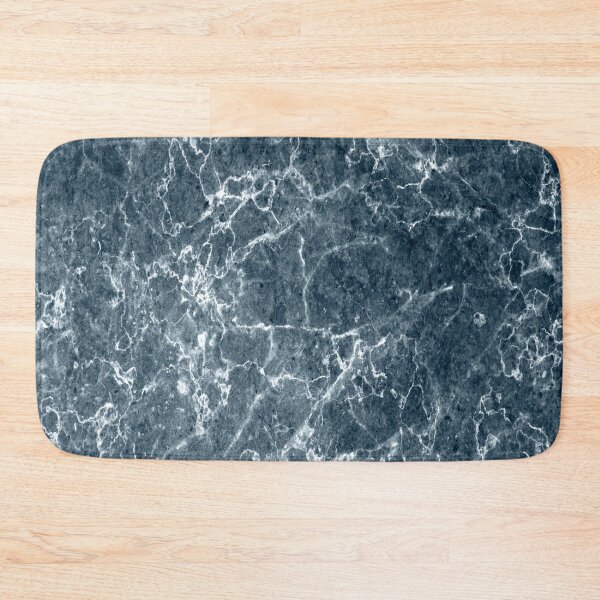 Item preview, preppy abstract minimalist slate blue marble  designed and sold by LEILA ART SPACE.