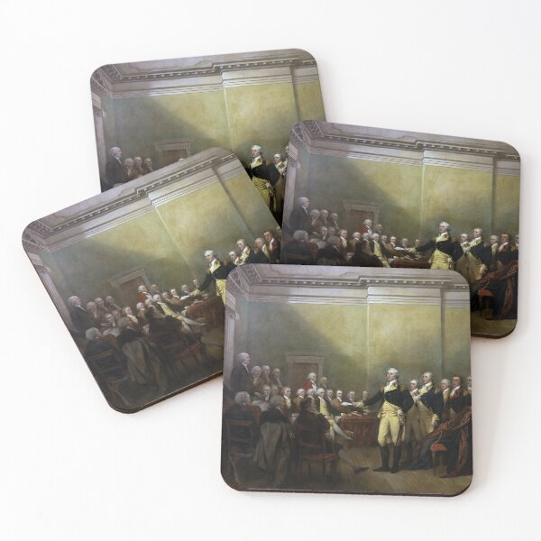 Item preview, General Washington Resigning His Commission designed and sold by warishellstore.