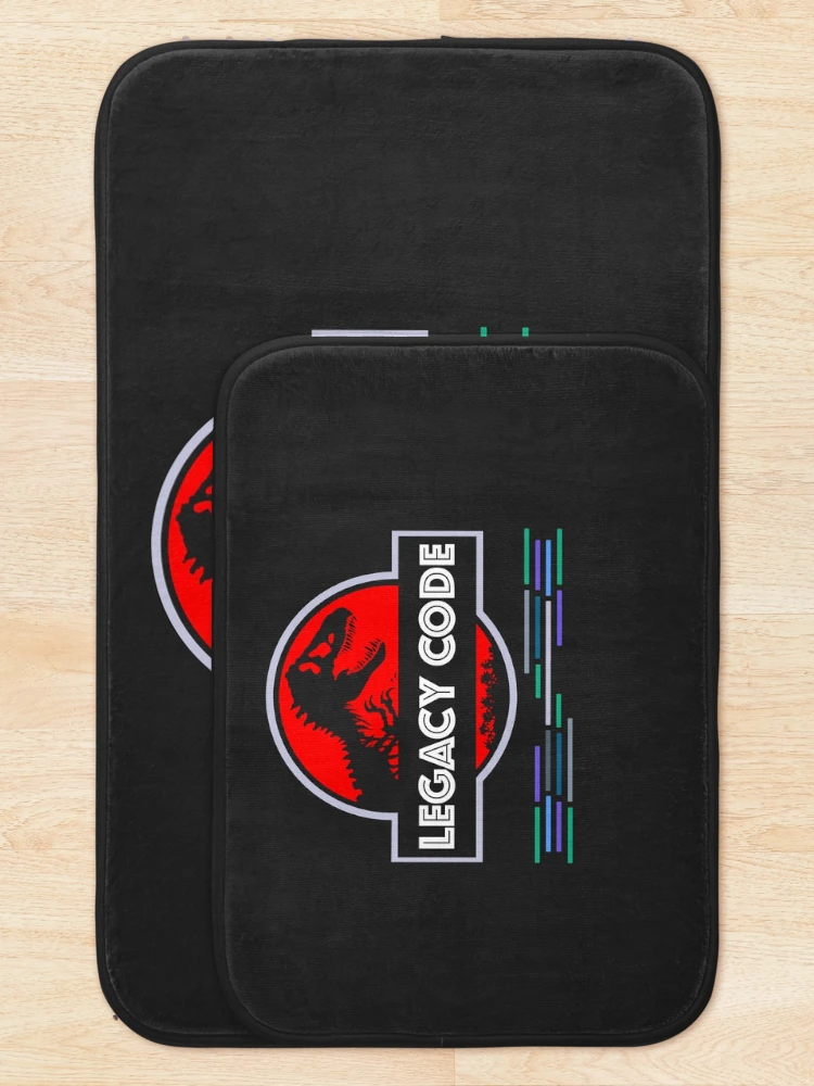 Thumbnail 5 of 6, Bath Mat, Developer Legacy Code designed and sold by bliptee.