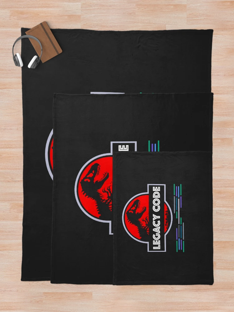 Thumbnail 5 of 6, Throw Blanket, Developer Legacy Code designed and sold by bliptee.