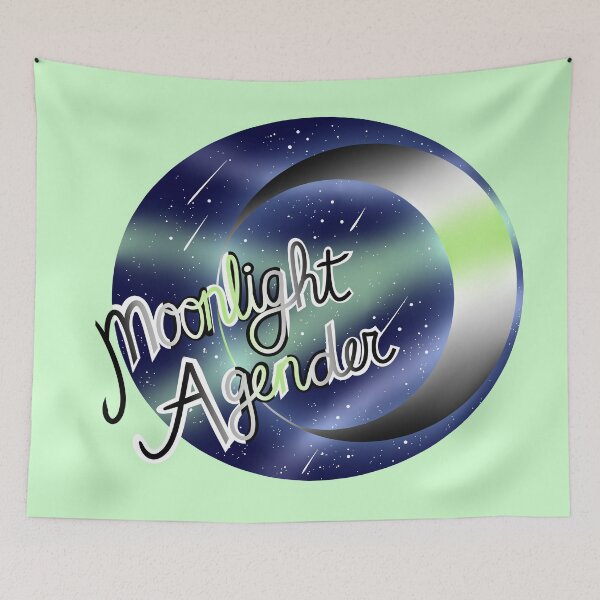 Item preview, Agender Moonlight Pride designed and sold by MetallicWings15.