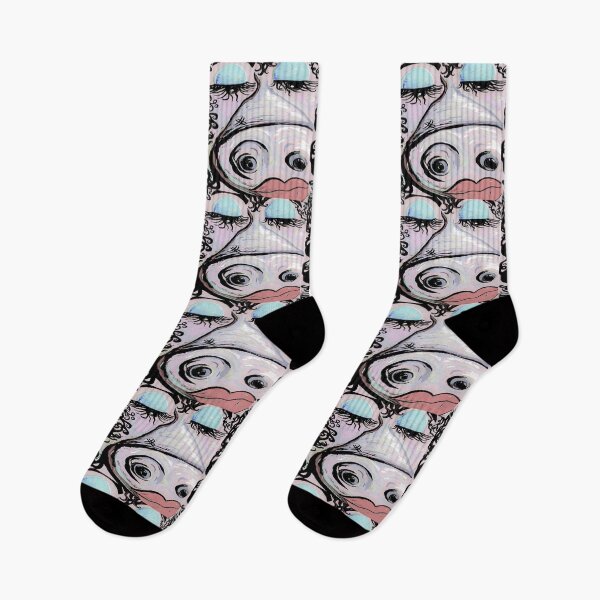 Item preview, Lipstick on a Pig Denim Tones designed and sold by EloiseArt.