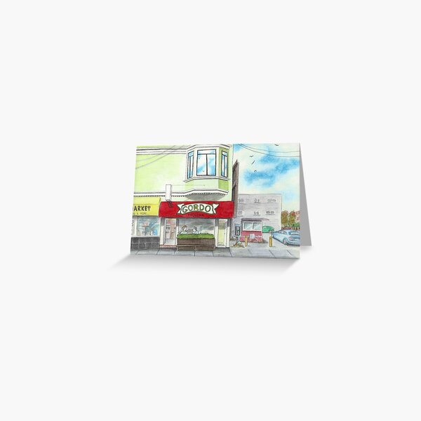 "Gordo Taqueria" Greeting Card