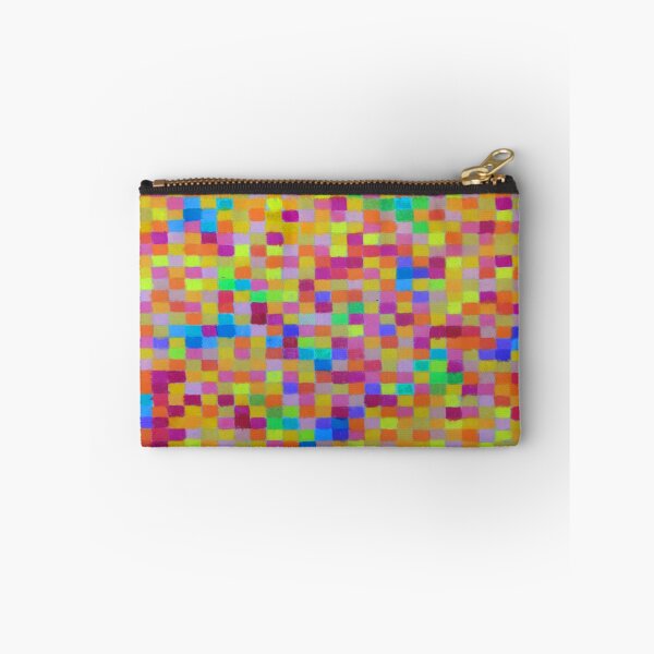 Item preview, Colored Pencil Abstract Pixel Print designed and sold by docbdesign.