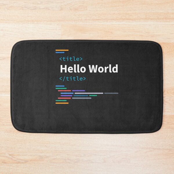 Item preview, Developer Hello World designed and sold by bliptee.