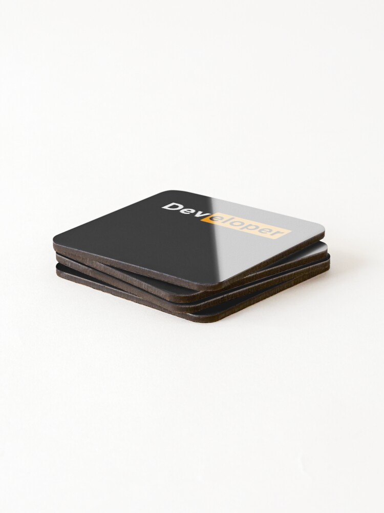 Thumbnail 4 of 5, Coasters (Set of 4), Developer Star designed and sold by bliptee.