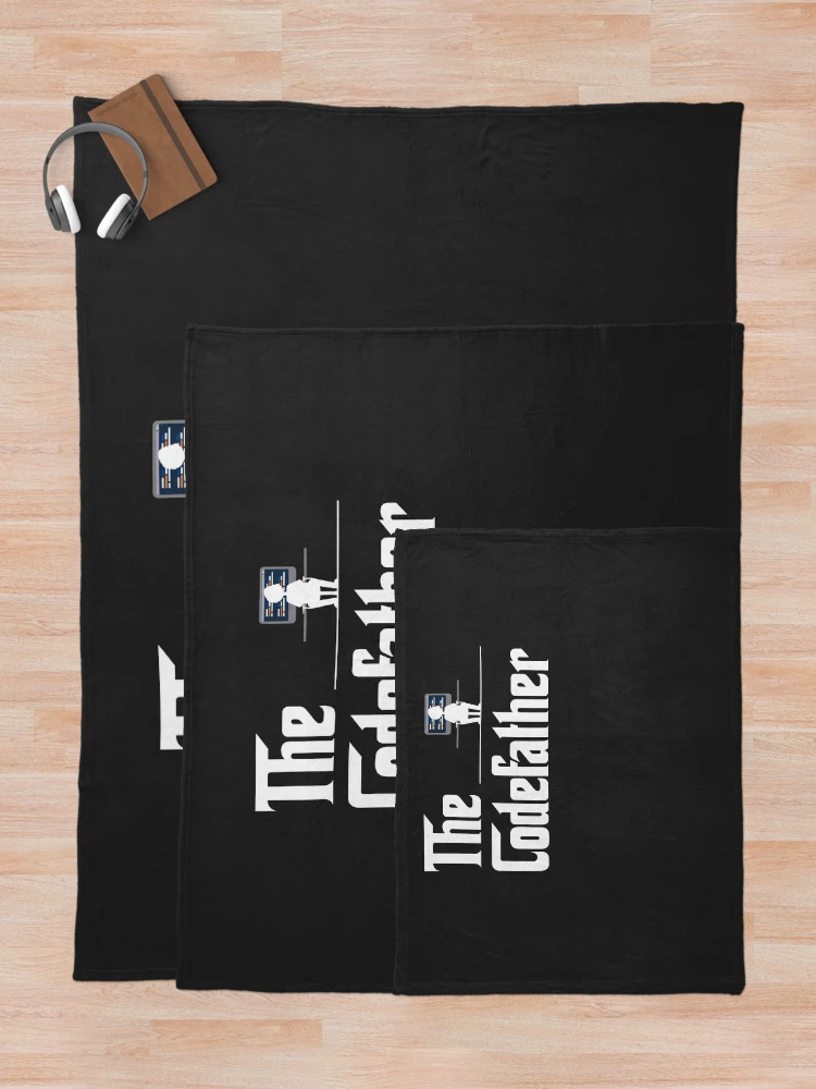 Thumbnail 5 of 6, Throw Blanket, Developer Code Father designed and sold by bliptee.
