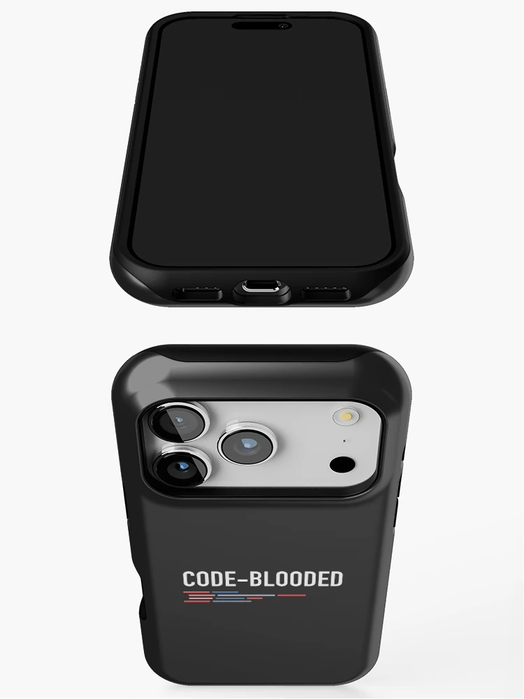 Thumbnail 3 of 4, iPhone Case, Developer Code Blooded designed and sold by bliptee.