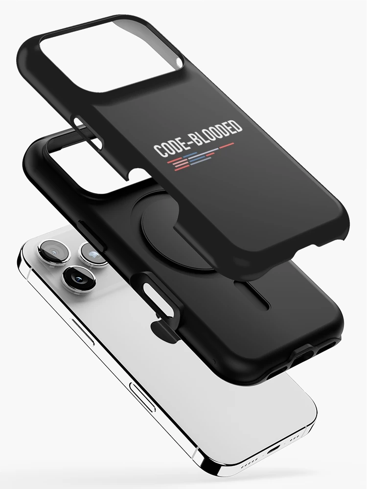 Thumbnail 2 of 4, iPhone Case, Developer Code Blooded designed and sold by bliptee.