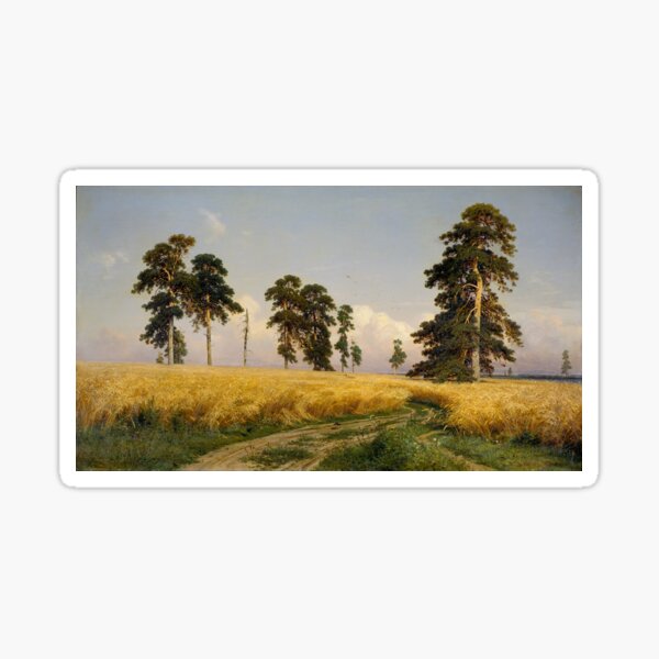 Artikel-Vorschau von Weizenfeld - Ivan Shishkin - 1878, designt und verkauft von CJET.