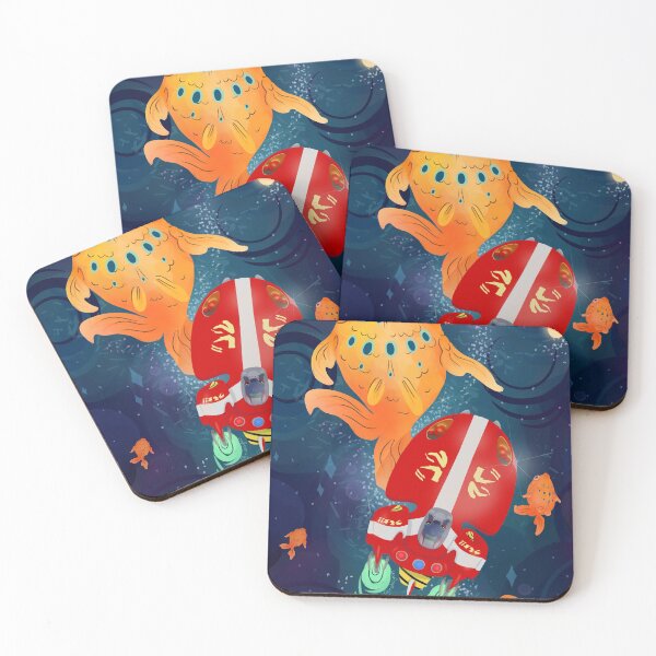 The Red One Coasters (Set of 4)