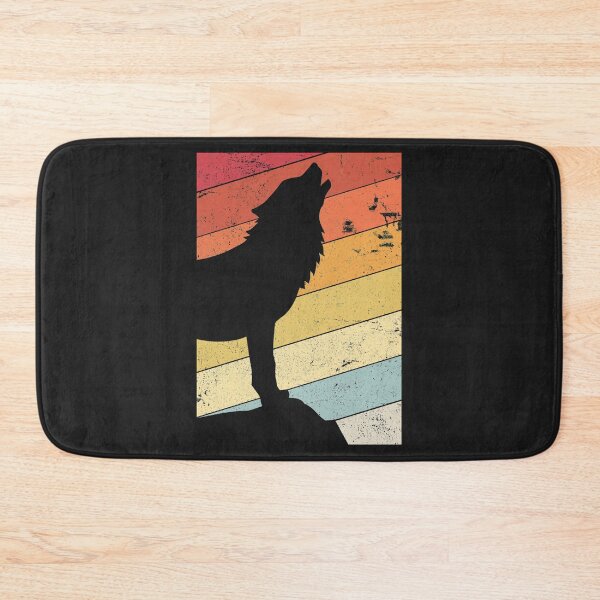 Item preview, Wolf Design. Retro Style Product designed and sold by PackAPunch.