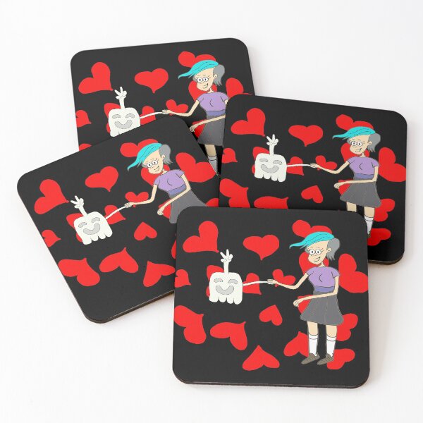 Item preview, Hi5 ghost and Celia Regular Show/Valentines Day designed and sold by kestrada2906.