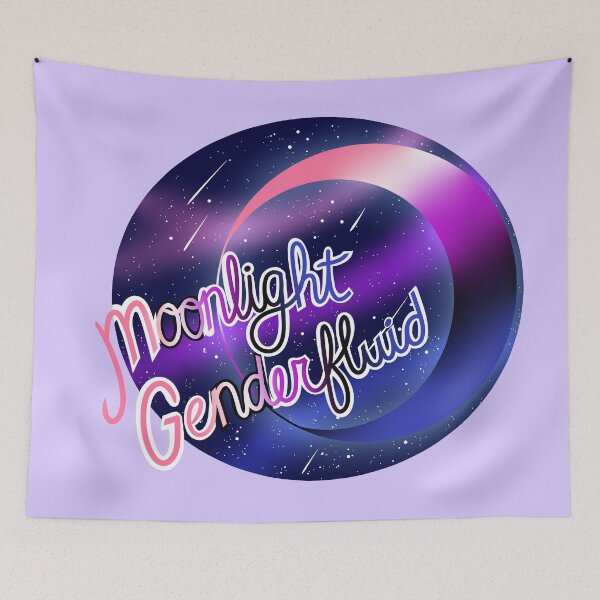 Item preview, Genderfluid Moonlight Pride designed and sold by MetallicWings15.