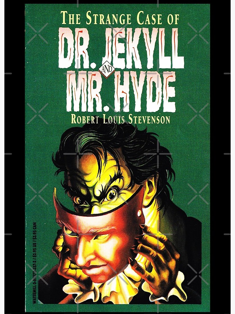 High Resolution The Strange Case Of Dr Jekyll And Mr Hyde Robert Louis Stevenson Vintage Book Cover Art Board Print By Buythebook86 Redbubble