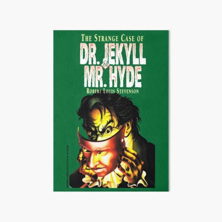 High Resolution The Strange Case Of Dr Jekyll And Mr Hyde Robert Louis Stevenson Vintage Book Cover Art Board Print By Buythebook86 Redbubble