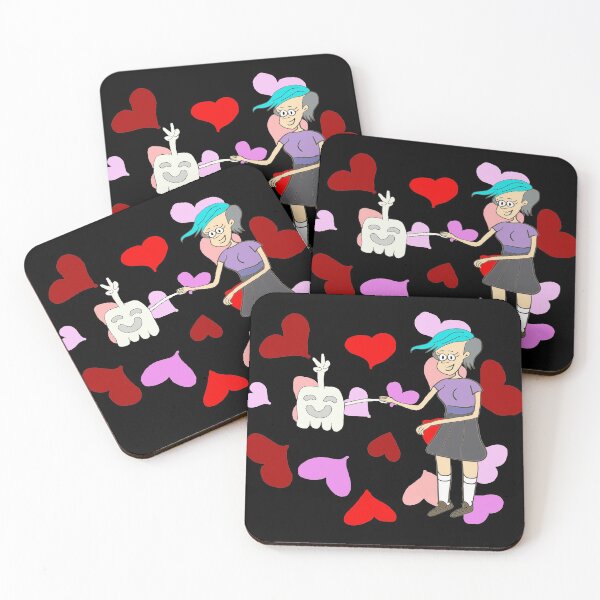 Item preview, Hi5 ghost and Celia Regular Show/Valentines Day designed and sold by kestrada2906.