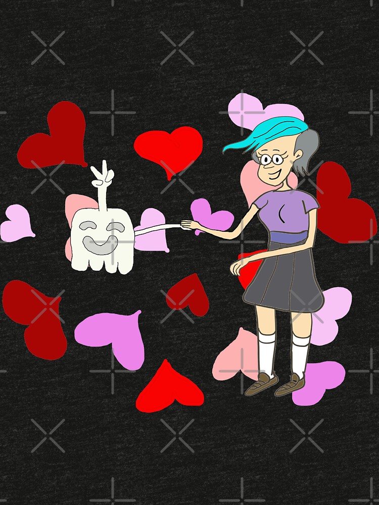 "Hi5 ghost and Celia Regular Show/Valentines Day" Tshirt by