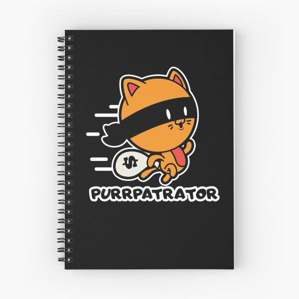 Item preview, Purrpatrator Cat Design Funny Cat Pun Perpetrator designed and sold by swiftyspade.
