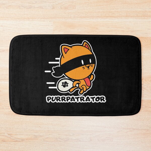 Item preview, Purrpatrator Cat Design Funny Cat Pun Perpetrator designed and sold by swiftyspade.