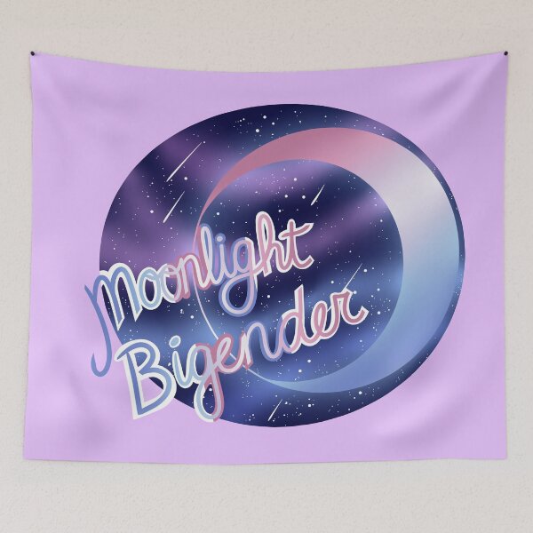 Item preview, Bigender Moonlight Pride designed and sold by MetallicWings15.