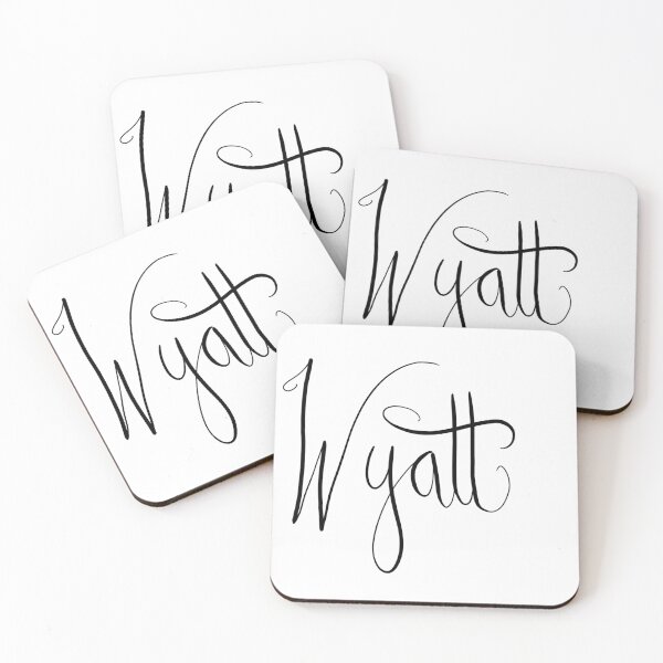 Item preview, Handwritten Name Sticker designed and sold by PlaidAssPrints.