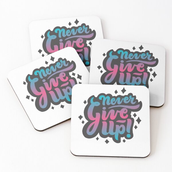 Item preview, Never Give Up designed and sold by ThiagoBeck.