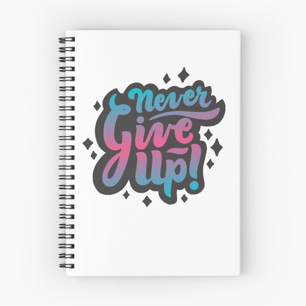 Item preview, Never Give Up designed and sold by ThiagoBeck.