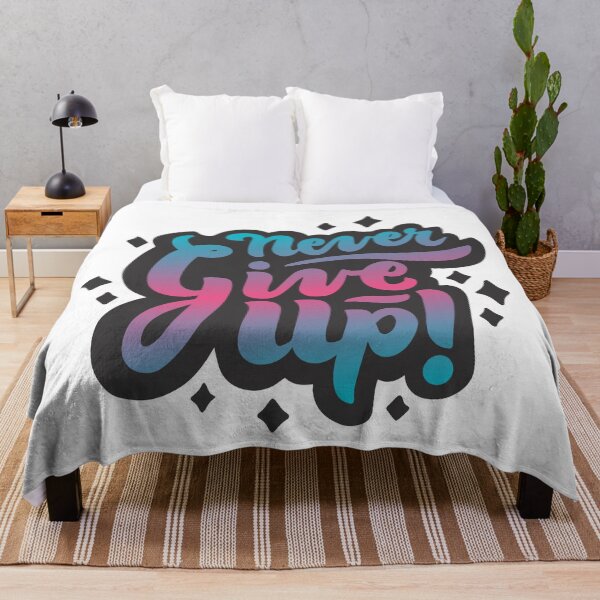 Item preview, Never Give Up designed and sold by ThiagoBeck.