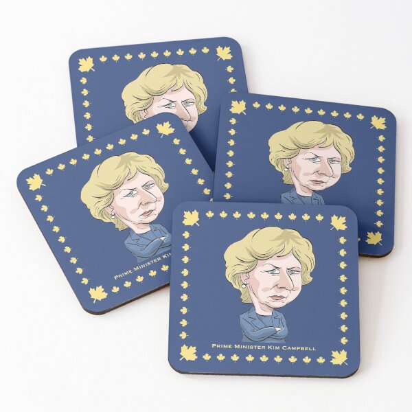 Item preview, Kim Campbell designed and sold by MacKaycartoons.