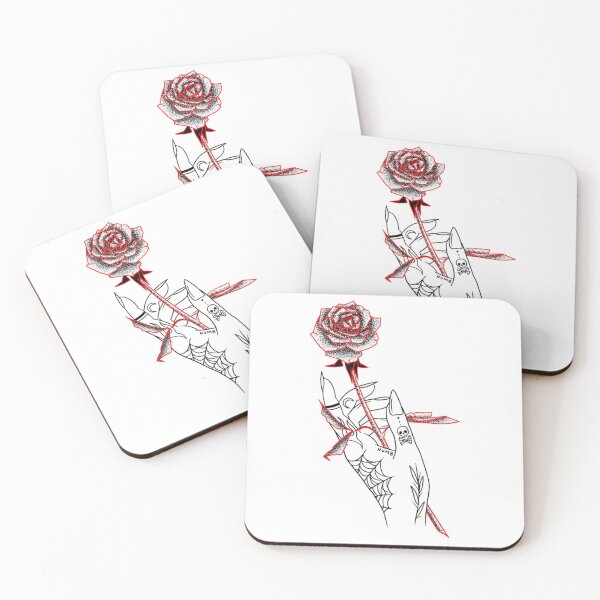 Item preview, Hand holding a rose designed and sold by Kylee Mason.