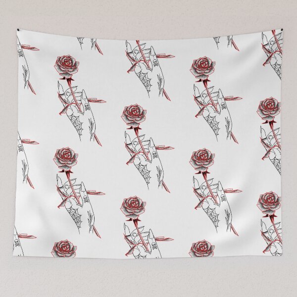 Item preview, Hand holding a rose designed and sold by Kylee Mason.