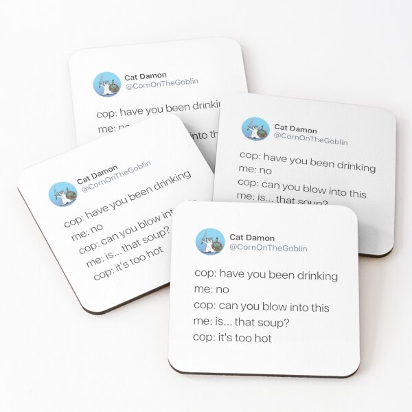 Item preview, Funny Cop Tweet Meme designed and sold by mistyp72.