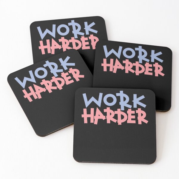 Item preview, Work Harder designed and sold by ThiagoBeck.