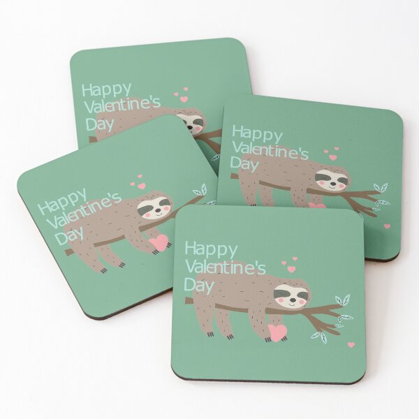 Item preview, love valentine sloth designed and sold by Gossip Rag.