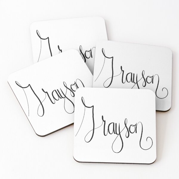 Item preview, Handwritten Name Sticker designed and sold by PlaidAssPrints.