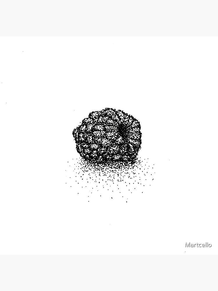 Thumbnail 7 of 7, Framed Art Print, Stippling Raspberry designed and sold by Martcello.