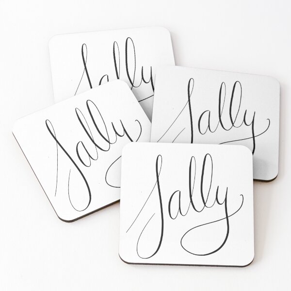 Item preview, Handwritten Name Sticker designed and sold by PlaidAssPrints.