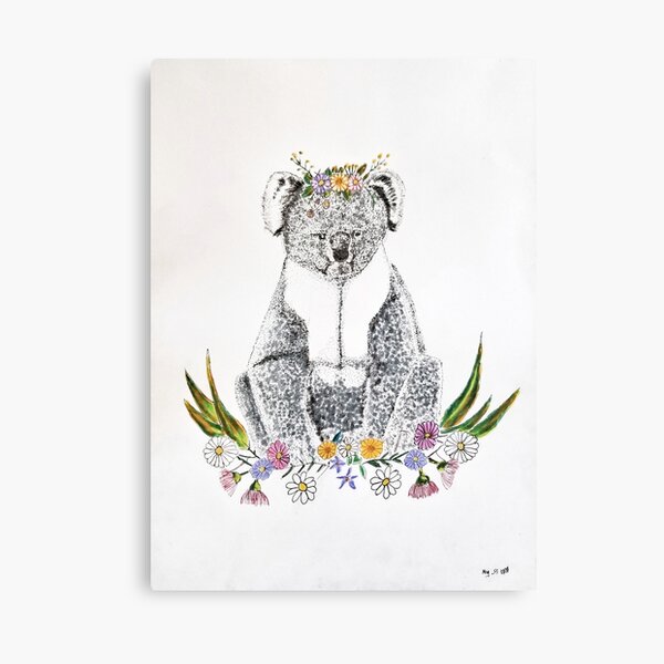 Frida Koala Canvas Print