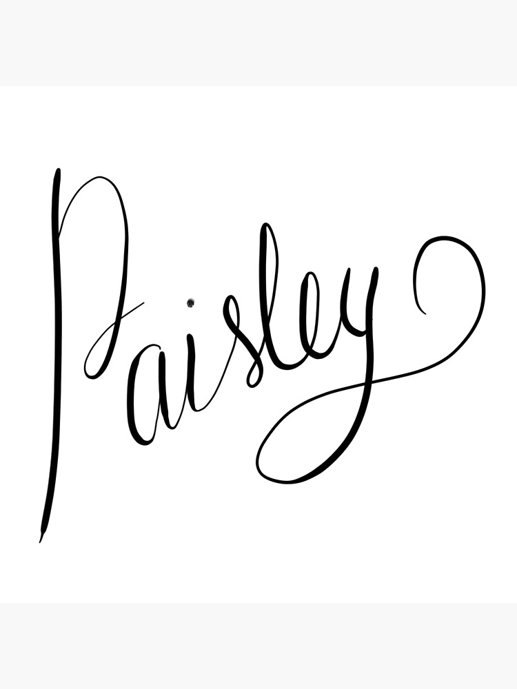 handwritten-name-sticker-poster-by-plaidassprints-redbubble