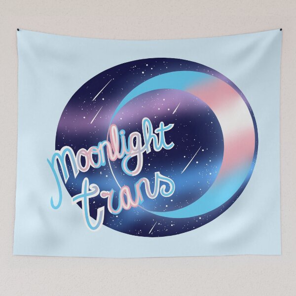 Item preview, Trans Moonlight Pride designed and sold by MetallicWings15.