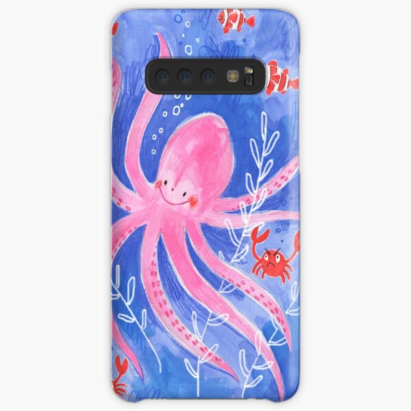 Happy Octopus Samsung Galaxy Snap Case