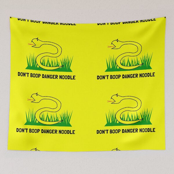 Item preview, Don't boop danger noodle. Don't tread on me. designed and sold by GregFromThePeg.