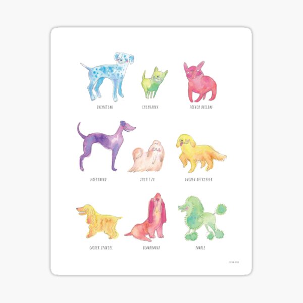 All the Dogs Sticker