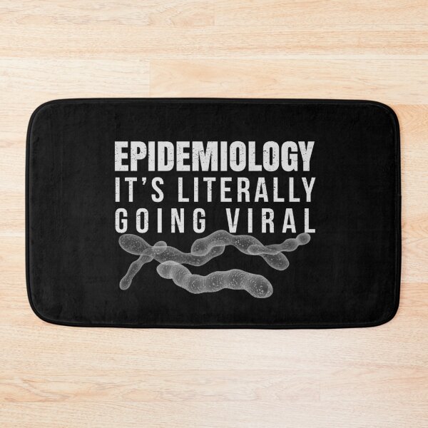 Item preview, Virus Going Viral - Epidemiology - Medical Pun designed and sold by Maria Garcia.