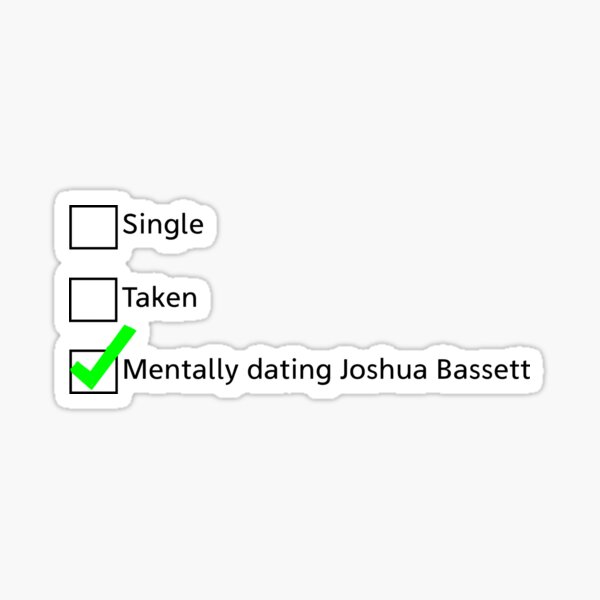 Joshua Bassett Sticker