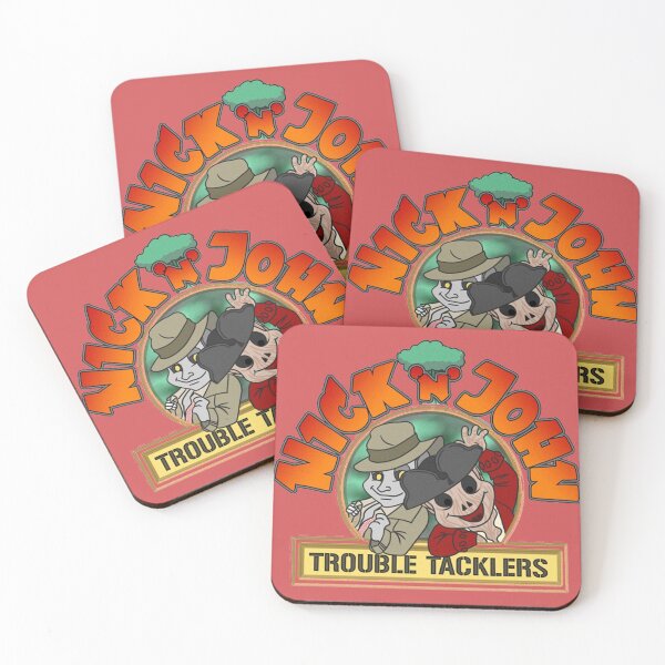 Item preview, Nick Valentine and John Hancock "Trouble Tacklers" designed and sold by gruntcooker.