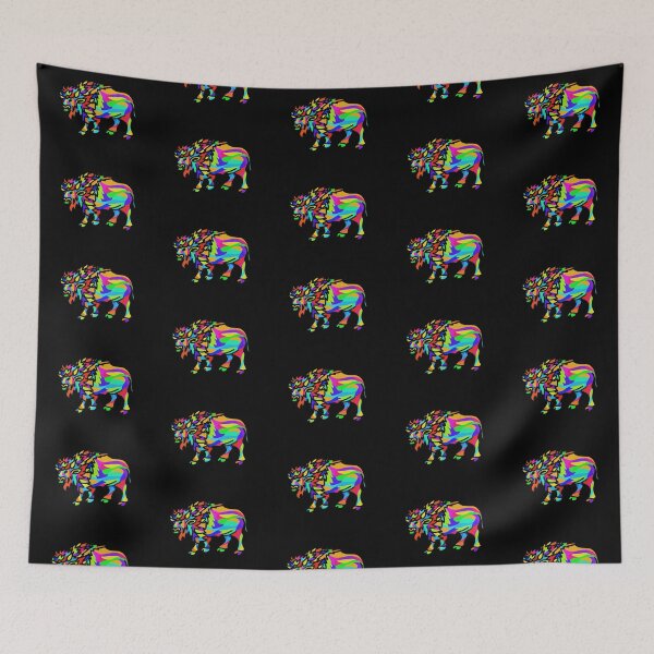 Item preview, A Colorful Buffalo in Buffalo designed and sold by Jocelyn Sperduto Art.